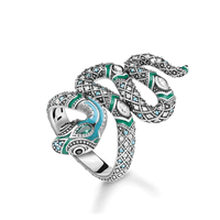 Jormungand Snake Viking Ring