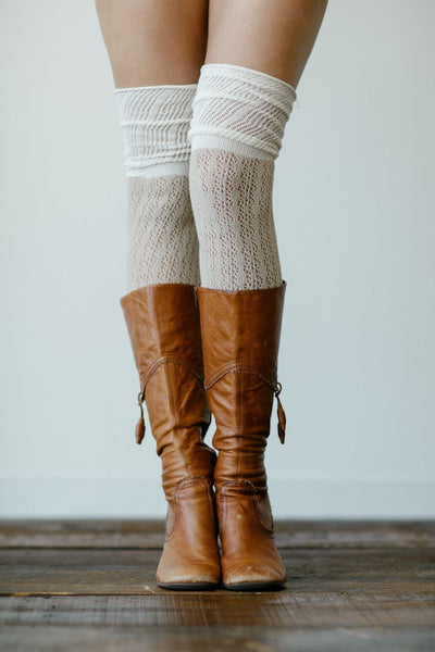 Color Block Socks {Peach} nicE HT