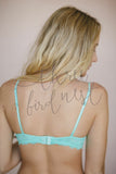 Plunge Lace Soft Bra (Black) nicE HT